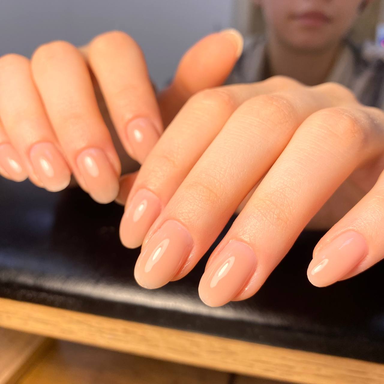 нюд маникюр екб